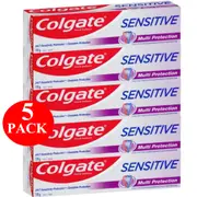 5 x Colgate Sensitive Toothpaste Multi Protection 110g