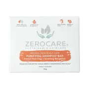 Zerocare Sustainable Haircare Scalp Purifying Shampoo Bar | Flora & Fauna AU