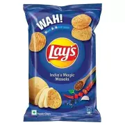 2X Lay's Potato Chips, India's Masala Magic Flavour, Crunchy Chips & Snacks