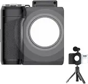 Tripod Phone Holder,Tripod Mount Adapter and Phone Remote Control | Smartphone Tripod Adapter with Tripod Holder for Tripod Live Video Vlogging Fanelod