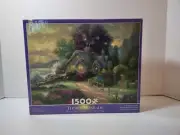 Thomas Kinkade 1500 Piece Puzzle Painter Of Light Brand New A New Day Dawning