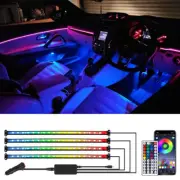 72 LED RGB Car Interior Atmosphere Strips Decor Lights For VW Passat B6 B7 B8 CC (for: Volkswagen)