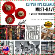 Clockwise Operation Copper Pipe Cleaner Pipe Cleaning Brush Power Drill CleaneCE