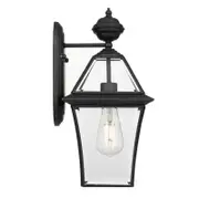 Telbix Black Rye 20 Exterior Wall Bracket