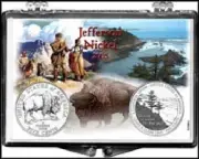 Jefferson/Reverse Design 2005, 2X3 Snap Lock Coin Holders, 3 pack