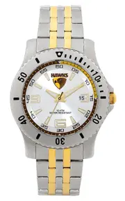 AFL Legends Watch - Hawthorn Hawks - Stainless Steel Band - Box incl.
