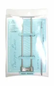Clover hairpin race tool & lace crochet hook 1.75mm Clover Loom Classic 57-815