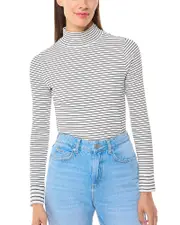 Whistles Ribbed High Neck Top