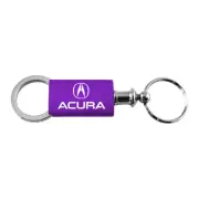 Acura Keychain & Keyring - Purple Valet Aluminum Key Fob Key Chain