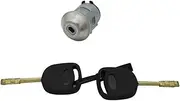 TGMGADANTV Ignition Lock Cylinder with 2 Keys Compatible with Ford Compatible with KA 1996-2005 Locks and Hardware