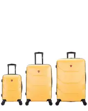 DUKAP Zonix Hardside 3pc Luggage Set