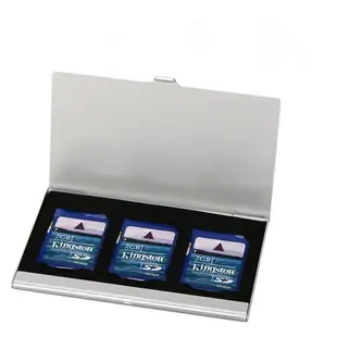 DataStone 名片型鋁合金 3SD 多功能記憶卡收納盒