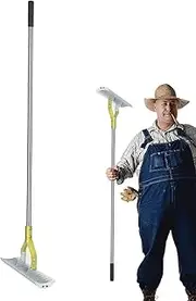 Dethatcher | Dethatching Garden Manual Dethatcher,Stainless Steel, Heavy Duty Lawn Loosening Soil , for Garden Maintenance
