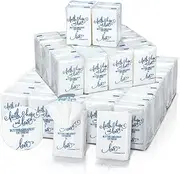 Spiareal 50 Pcs Happy Tears Tissues Packs Facial Tissues Items for Guests Welcome Bags Pocket Paper 3 Ply Individual Mini Travel Size Bulk for Wedding Party Favor Ceremony Graduation(Blue Love)