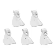 5pcs Outdoor UV Cut Eye Patch Nose Sunscreen Nose Protector Sunscreen Face Protector Anti Sun for Skin Care White