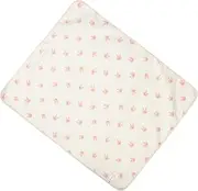 Yardwe pad Reusable Bed Pee Pads for Boy Girl and Breathable and Cute Floral Bunny Design for Bed Wetting Protection and Easy Care