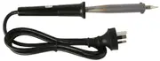 80W 3 Pin Power Plug Black Plastic Handle Durable Construction Soldering Iron