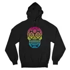 Sugar Skull Calavera Diamond Eyes Sweatshirt Day of the Dead Hoodie