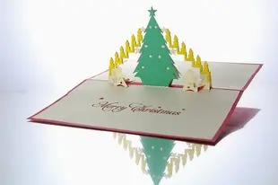 3D聖誕樹立體卡片