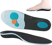 [Generic] Arch Support Insoles - Shock Absorption Sports Insoles | Shock Absorption Insoles for Men Women, Shoe Insoles Arch Support, Sports Shoe Flat Feet Inserts