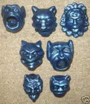 Set of 7 Hunky Punks Gargoyle Mythical Wall Plaques