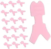 NULYLU 50pcs Y-shaped Eyelash Curler Tool for Diy Lash Extension Kit for Brow Lamination Tinting Gentle Lash Perm Brush Easy Applicati