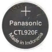 Panasonic CTL920F CTL 920F Genuine Casio Replacement Solar Batteries (G-shock)