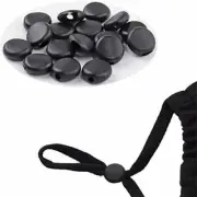 Silicone Adjuster Toggles for Face Masks Elastic Cord Non Slip Stopper Cord Lock