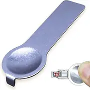 [Fablinks] Italian Charm Bracelet Tool, Stainless Steel Charms Opening Tools, Easy Opener Compatible with Standard 9mm Link Bracelets
