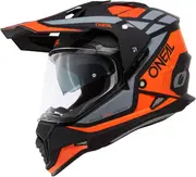 ONeal Sierra R, adventure helmet , color: Matt Orange/Black/Grey , size: M