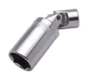 Laser Tools 2658 Spark Plug Socket 3/8" Dr 21mm Single Hex with Universal Joint