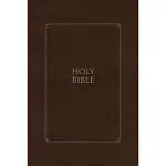 KJV, THOMPSON CHAIN-REFERENCE BIBLE, LARGE PRINT, LEATHERSOFT, BROWN, RED LETTER, COMFORT PRINT