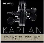 Kaplan Golden Spiral Solo Loop End Violin Single E String 4/4 Medium Tension