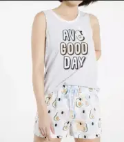 NWT Peter Alexander MEDIUM Koala Avocado Shorts And Shirt Set RRP$99.90