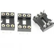 20 Pcs 6 PIN Round DIP IC Sockets Adaptor Narrow NEW K9