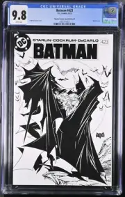 Batman #423 CGC 9.8 Spectral Comics Edition B Sketch Cover Variant McFarlane