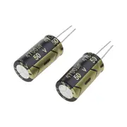 2pcs 18*35mm 4700uf 50v Aluminum Electrolytic Capacitor 105c Dimension