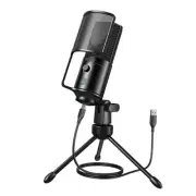 Podcast Recording Microphone, PC USB Condenser Microphone for Streaming Vocal