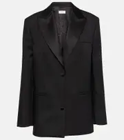 [Off-White] Off-White Tech Drill blazer AU 10 black