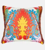 [Etro] Etro Patterned cushion One Size multicoloured