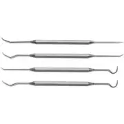 Moody Tools 55-1965 25Mil. Double End Probe Set 4 Pcs. Moody Tools 55-1965