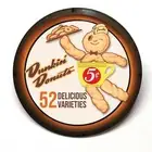 Dunkin' Donut Fridge Magnet 2 1/4" Vintage Style BUY 3, GET 4 FREE MIX & MATCH