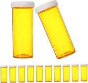 SECFOU 25pcs Portable Mini Medicine Bottles Convenient Storage Containers for Travel Outdoor Adventures and Home Organization for Pharmacies Doctors and Labs