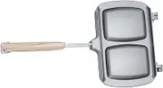 Breakfast Sandwich Maker Double-Sided Non-Stick Fry Pan Sandwich Baking Mold Stovetop Press Induction Cooker Quick