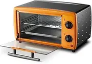 CYZJPRVN oven mini oven air fryer oven 12L Mini Toaster Oven Best Convection Includes Bake Pan Broil Rack Countertop Oven Polished Stainless Toast Home Kitchen Mini Ovens Toaster Oven Air Fryer,