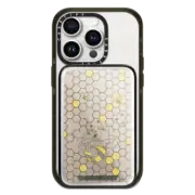 PowerThru Power Bank Mirror Slim Power Bank MagSafe Compatible Honeycomb Pattern PowerThru Power Bank