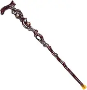 Handmade Walking Crutches, Exquisite Wooden Carved Crutch, As Gifts Walking Sticks, Fashionable Sturdy Stable, for Men and Women Walking Sticks