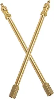 Tire Valve Extender Valve Stem Extension Rods for Easy Inflation of Unicycles and Scooters Durable Valve Stem Adapters for Effortless Tire Inflation