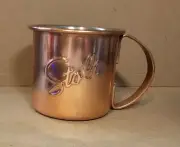 STOLI Vodka Copper Stainless Moscow Mule Mug 3.5 in x 3 in Cup