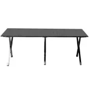 Portable Folding Camping Table Lightweight Roll Up Picnic Table 46x24 Outdoor